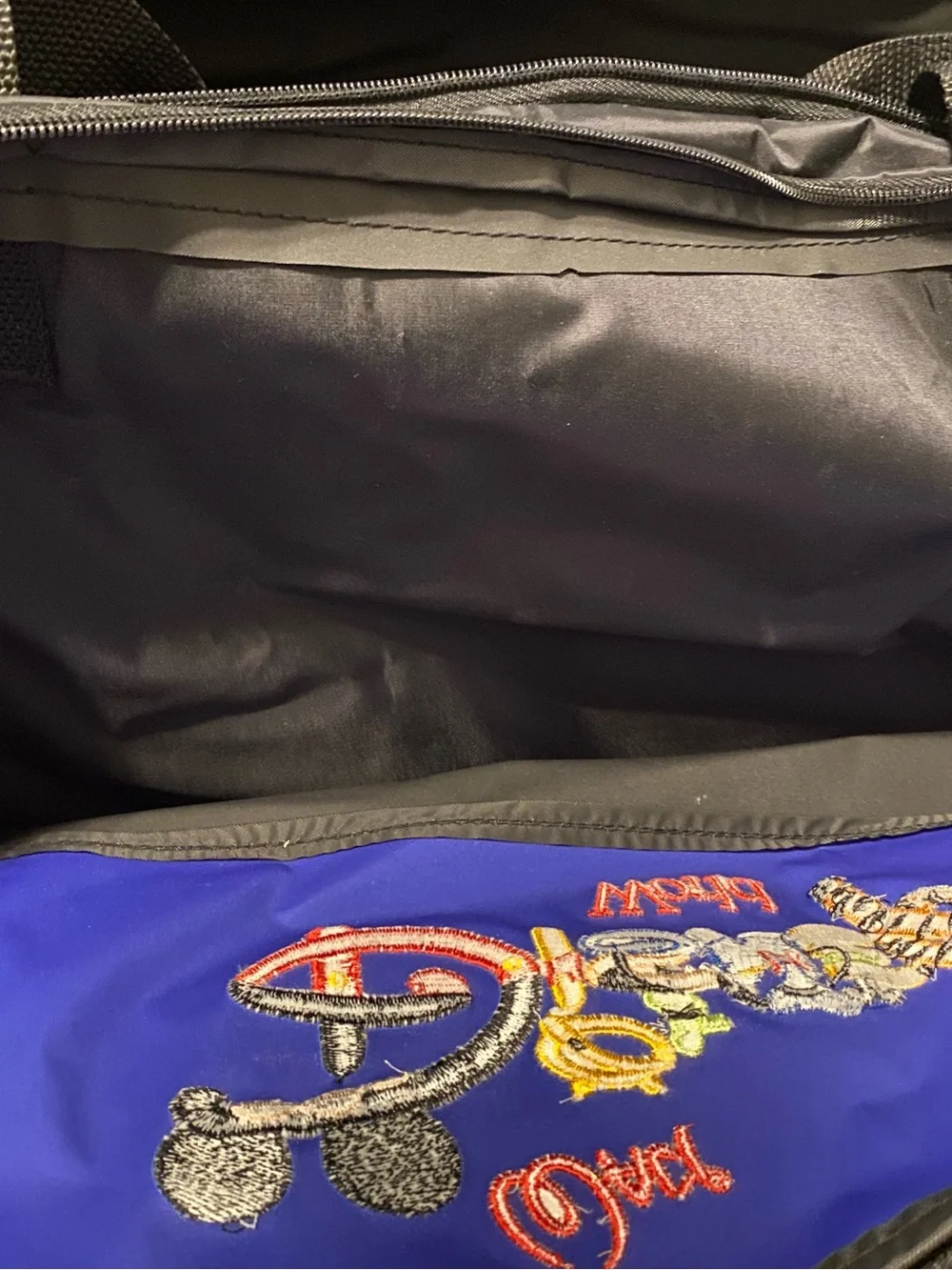Disney branded duffel