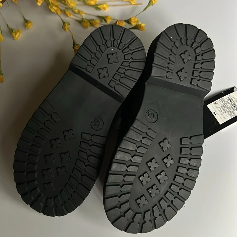 Art Class Eden Mary Jane Black Patent Dress Shoe Flats Faux Leather