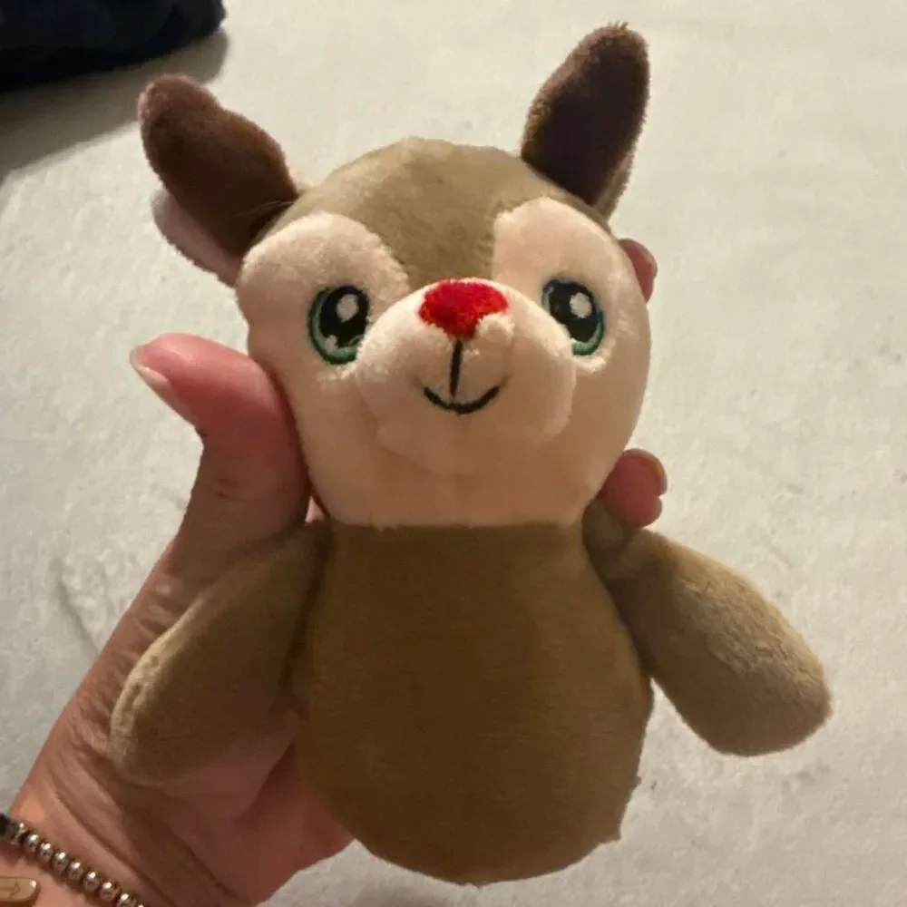Christmas Reindeer Plush Dog Toy Squeaky Puppy Pet Toy New