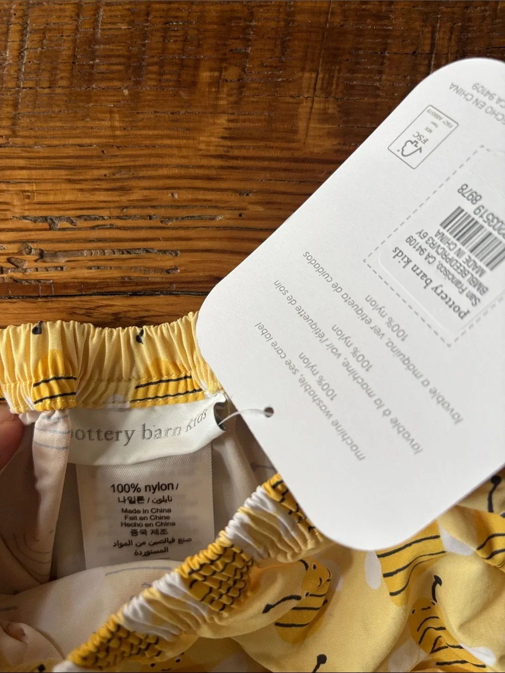 Pottery Barn Kids nwt questions