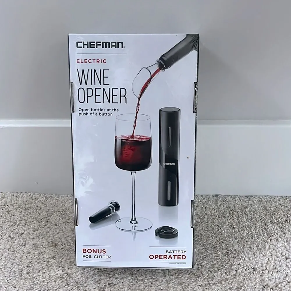 NWOT CHEFMAN Electric Wine Opener