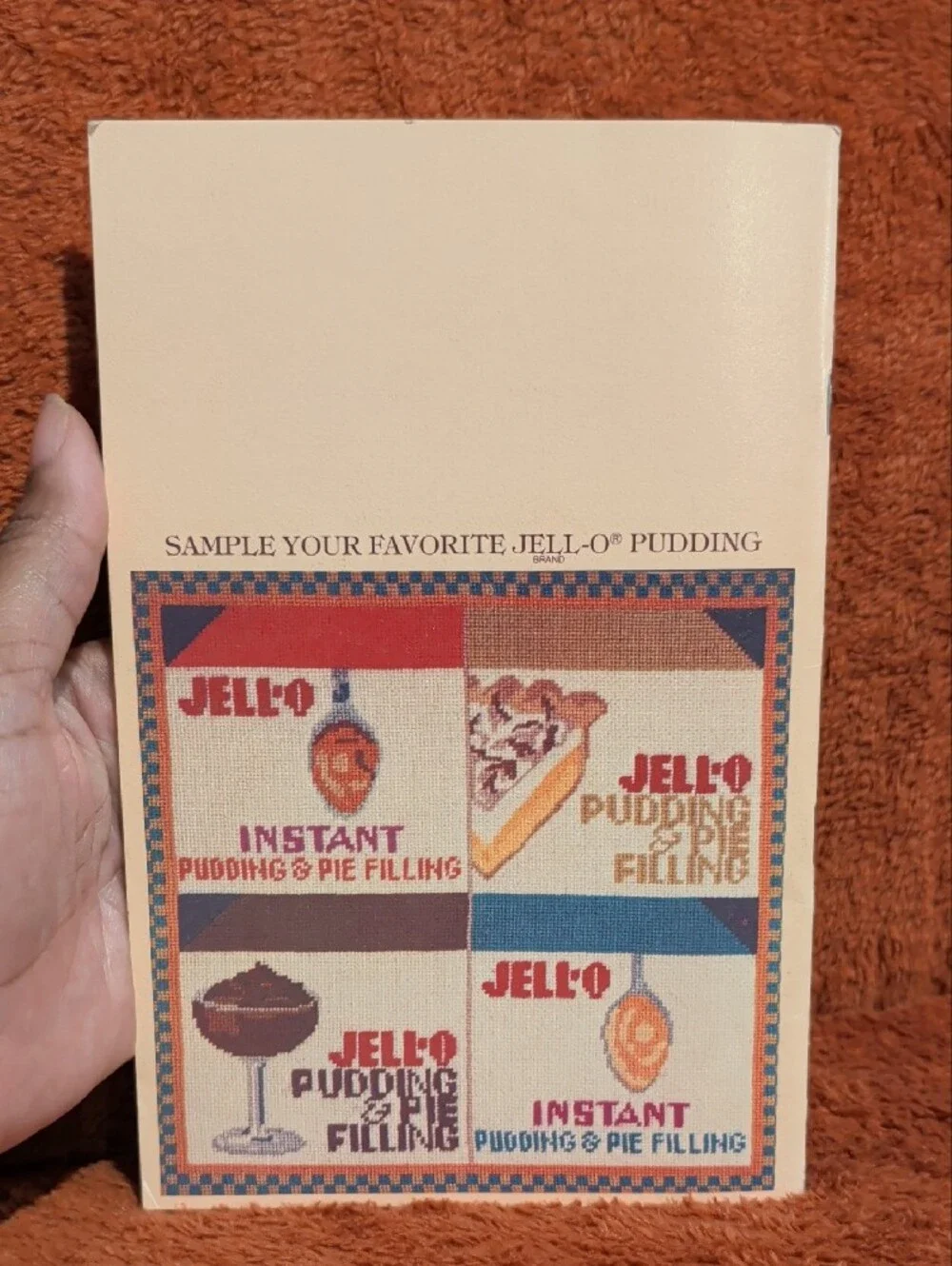 The Jell-O Pudding Sampler Booklet - ( Copyright 1976 )