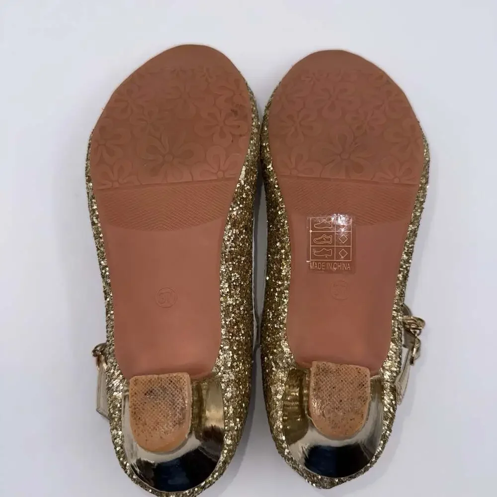 Unbranded sparkly gold
