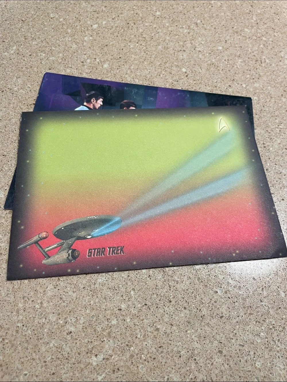 Star Trek Crew Get Well card