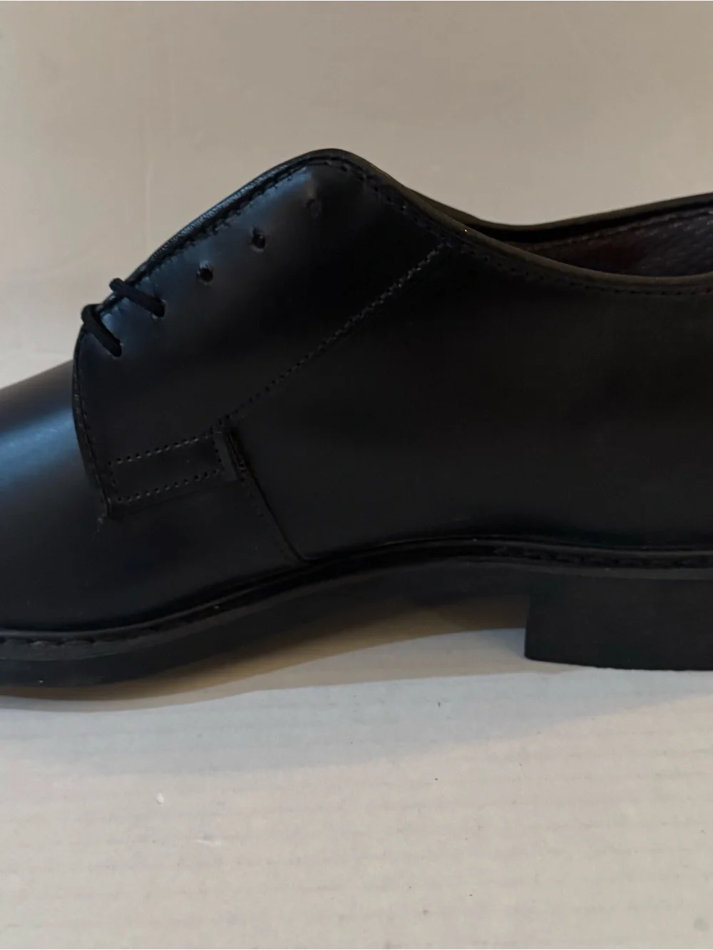 Bates oxford leather