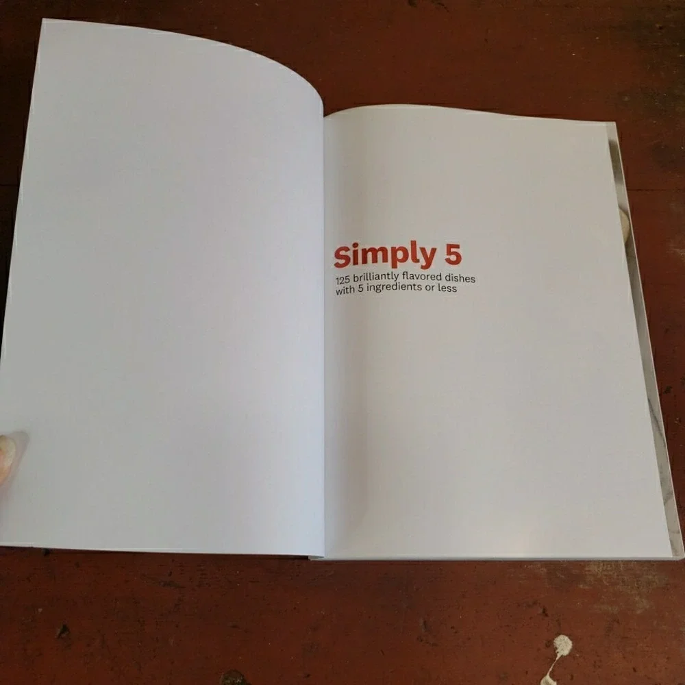 Weight‎ Watchers Healthy Kitchen SIMPLY 5 Cookbook - 125 Recipes 2019, SC
