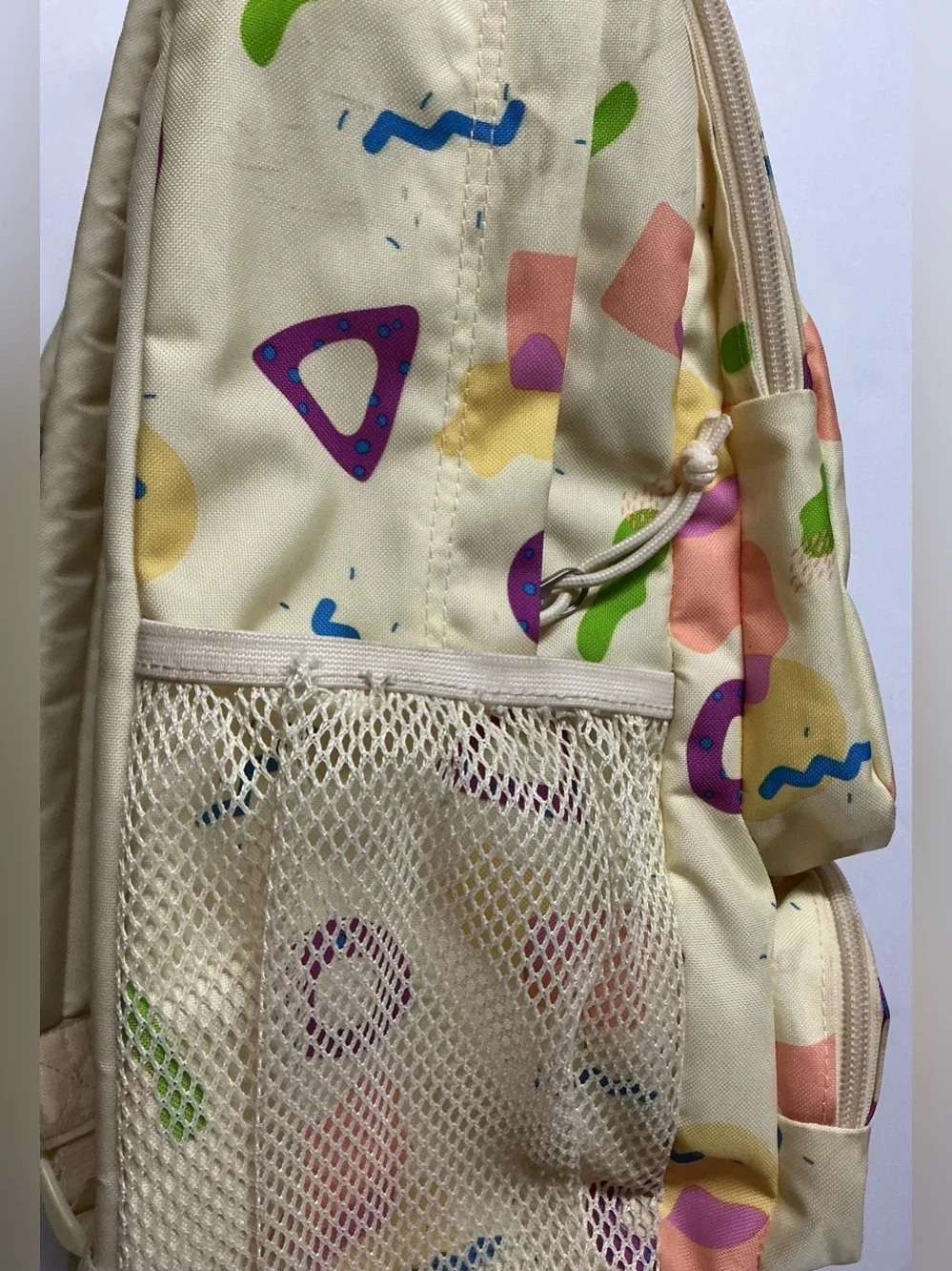 JanSport Doubleton Backpack - Memphis Mood Neon/ 17”