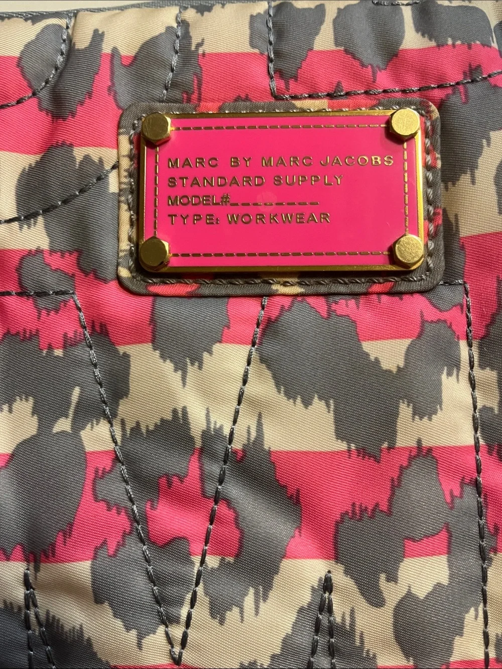 Marc By Marc Jacobs quilted throw