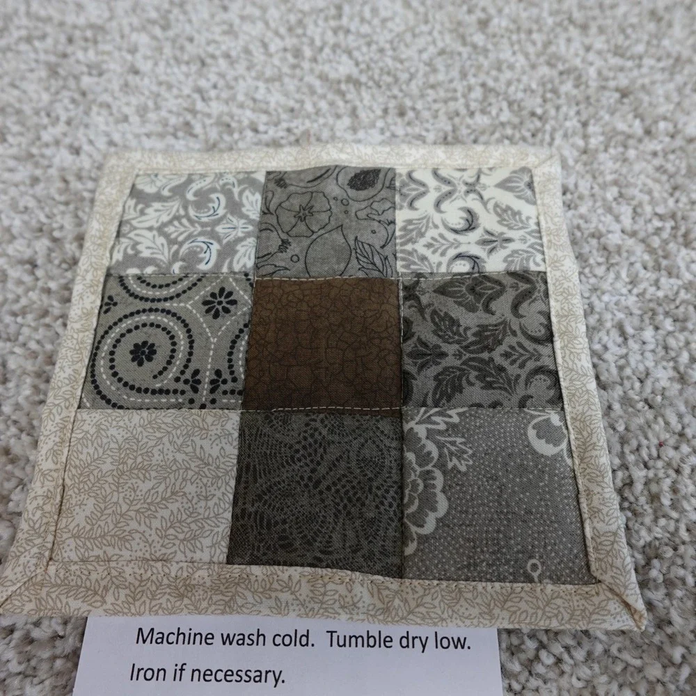 Handmade quilted mug