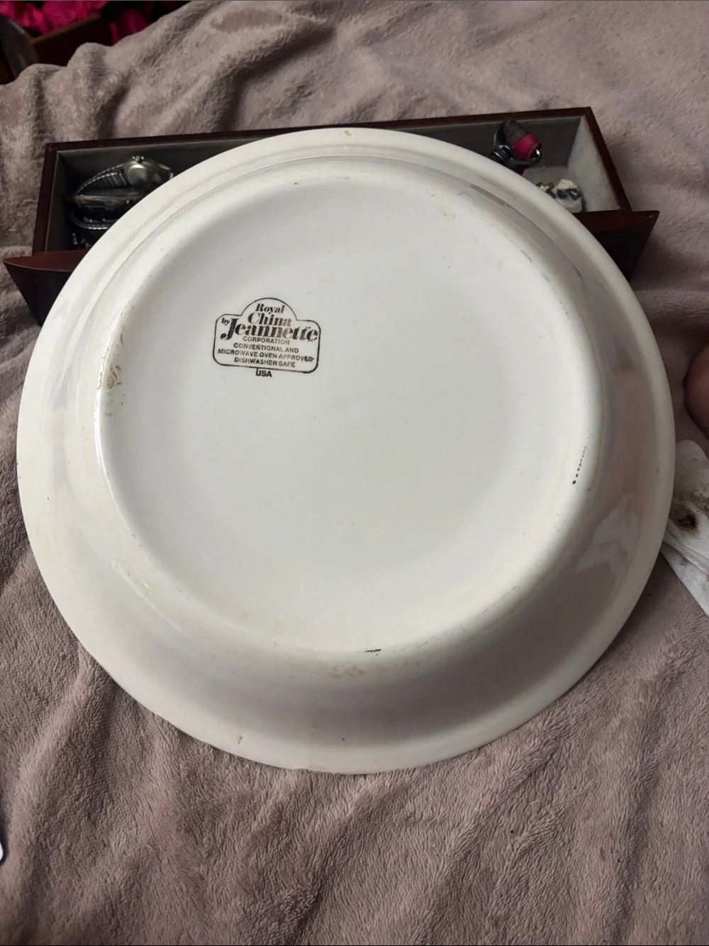 Royal china Jeannette safe green