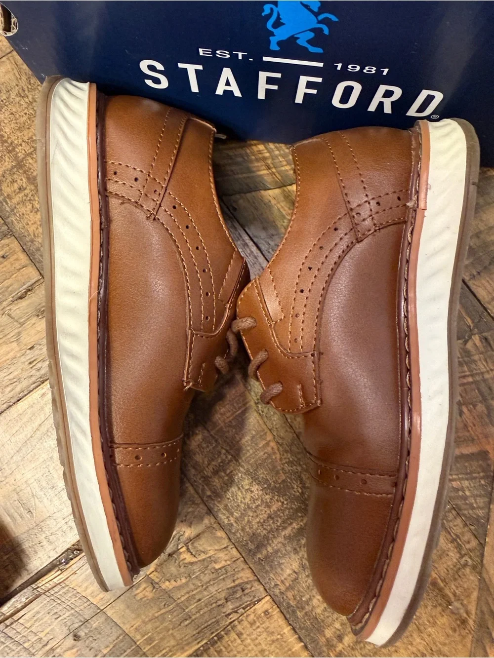 Stafford classic tan