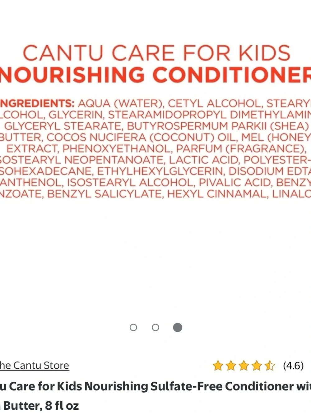 Cantu kids nourishing