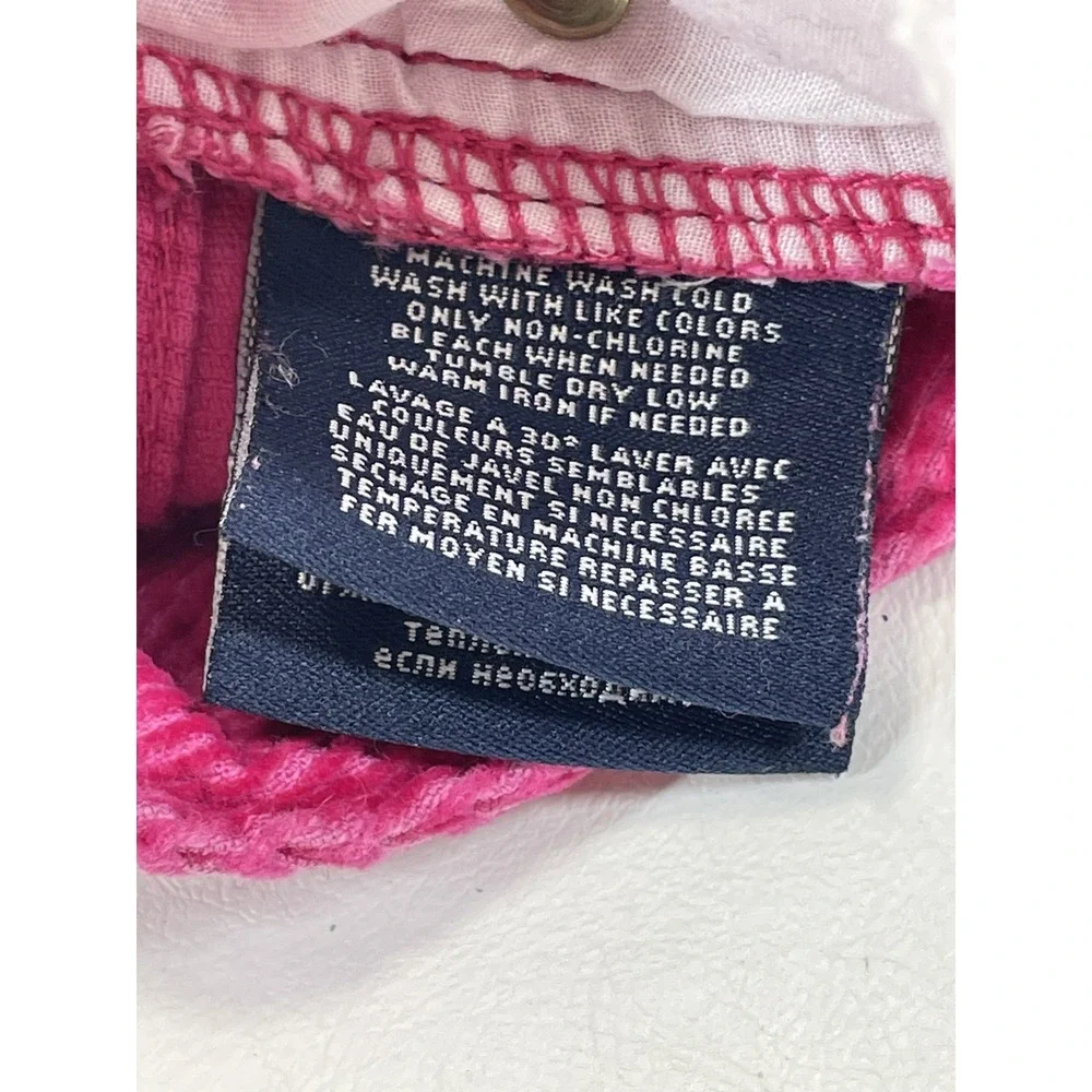 Ralph Lauren Corduroy Pants Girls Size 6 Hot Pink‎