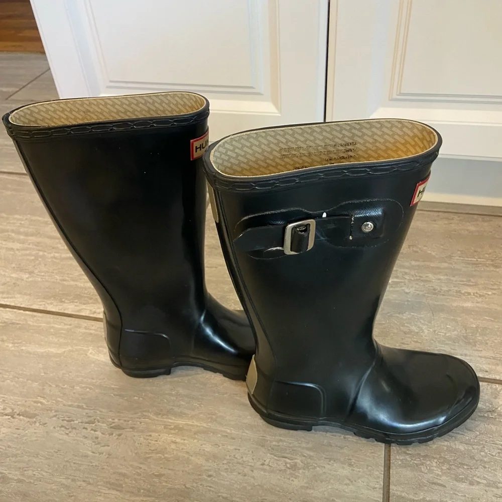 Hunter rain boots