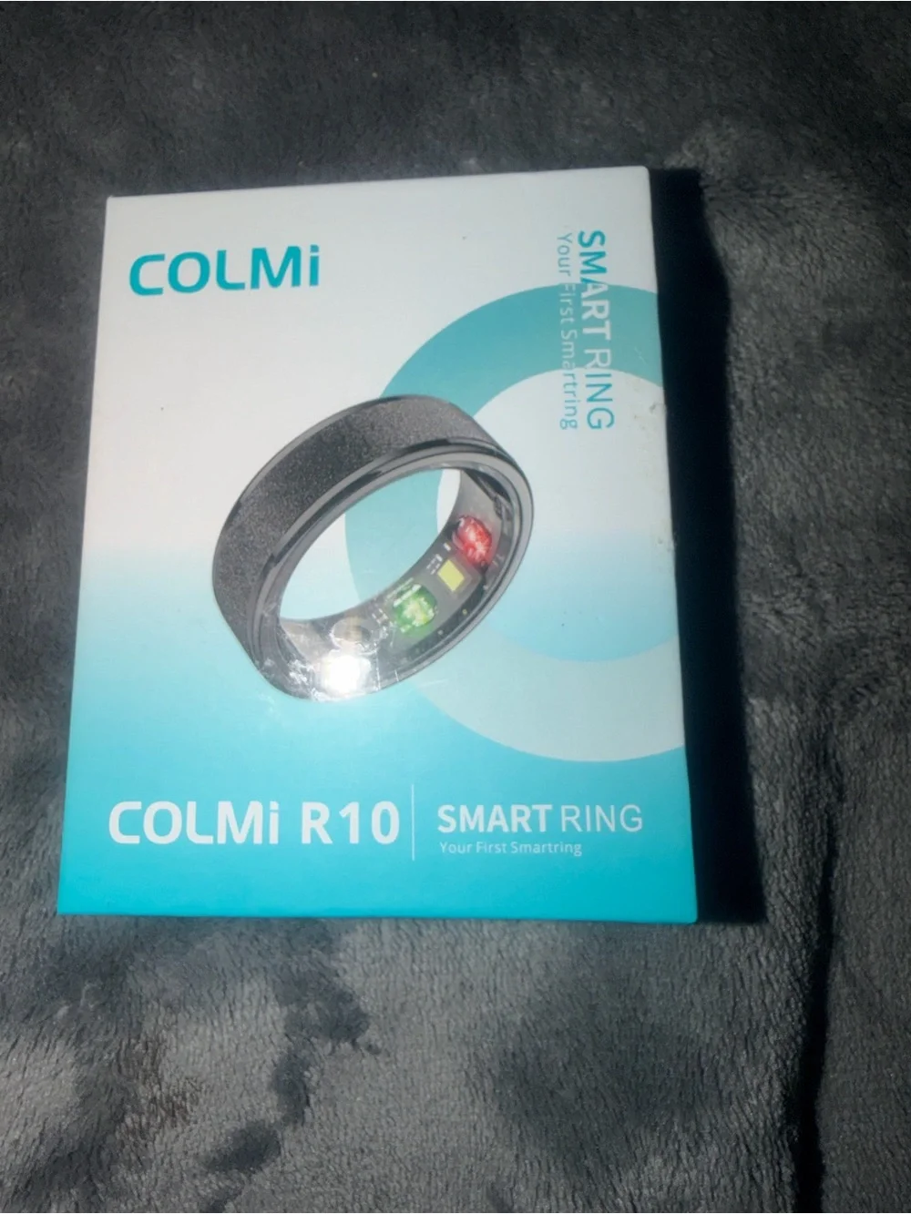 COLMI R10 Sports Tracking Smart Ring sz8 Rose Gold Tone