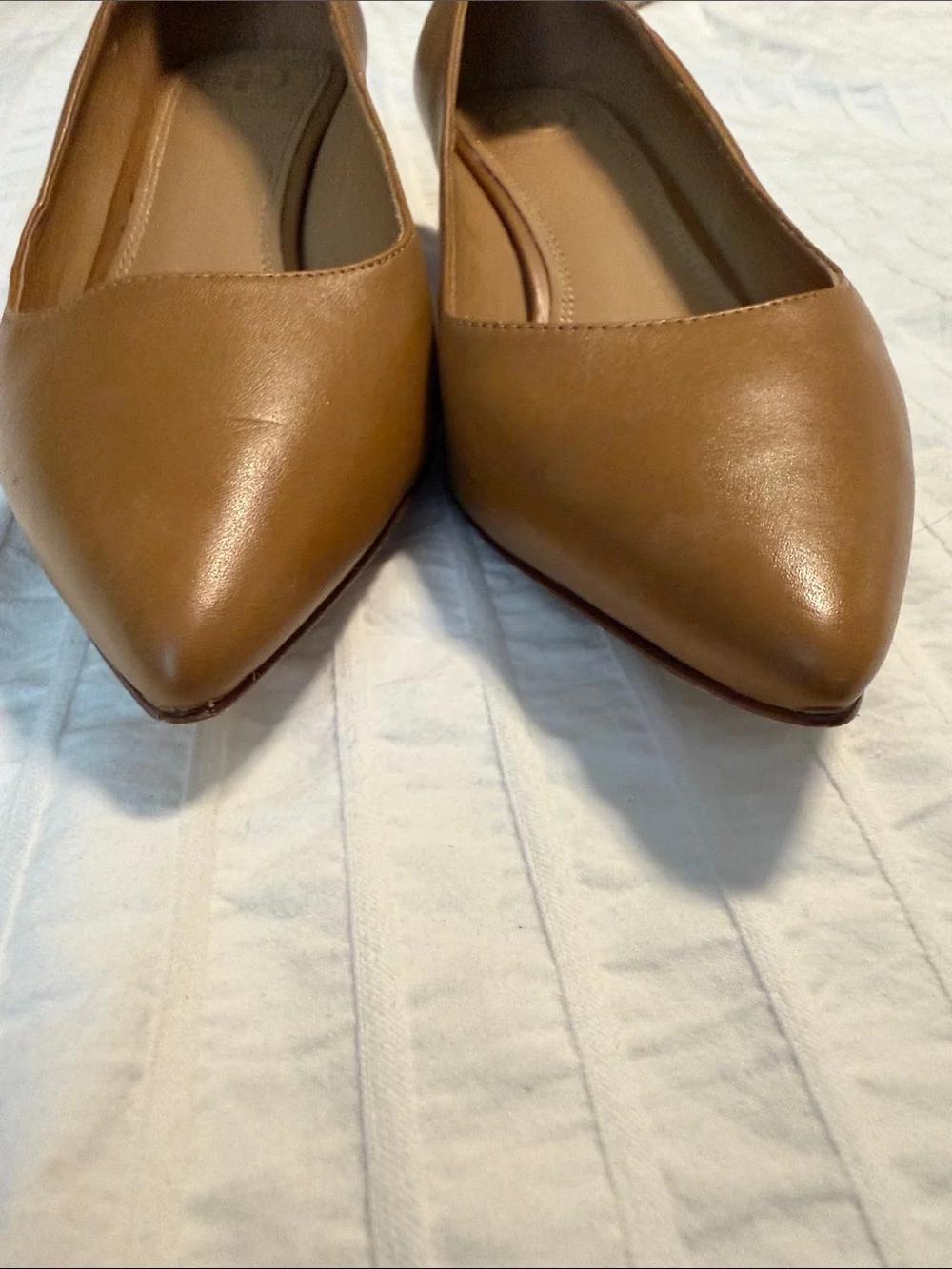 Tory Burch smooth cognac