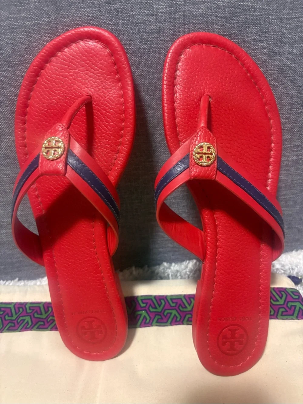 Tory Burch vibrant red