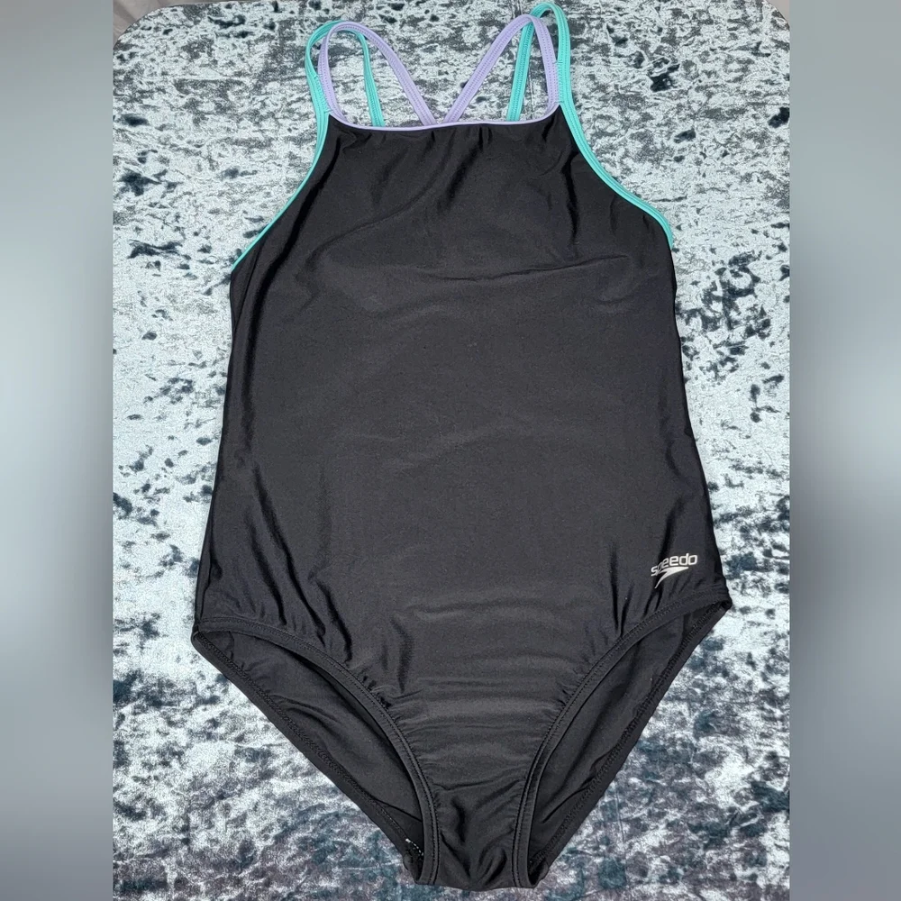 Big Girls' Speedo‎ Swimsuit Size 14. #338