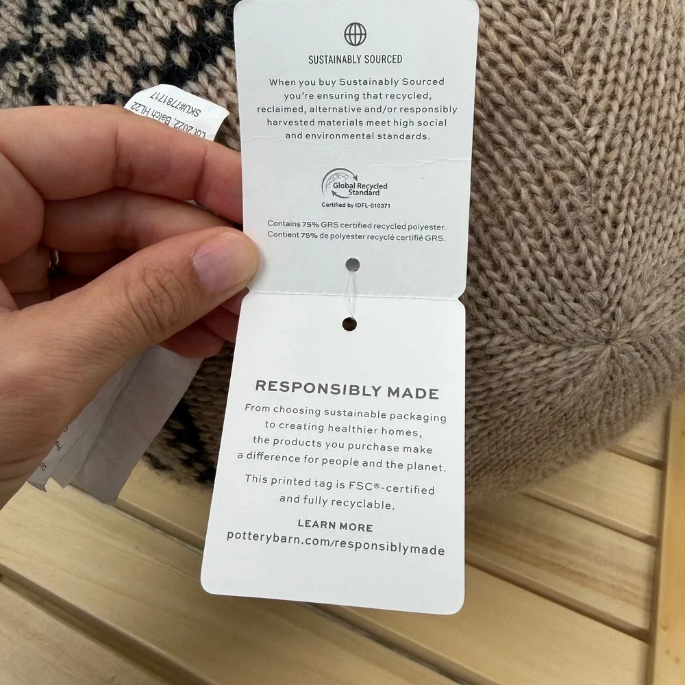 Pottery Barn barn sweater