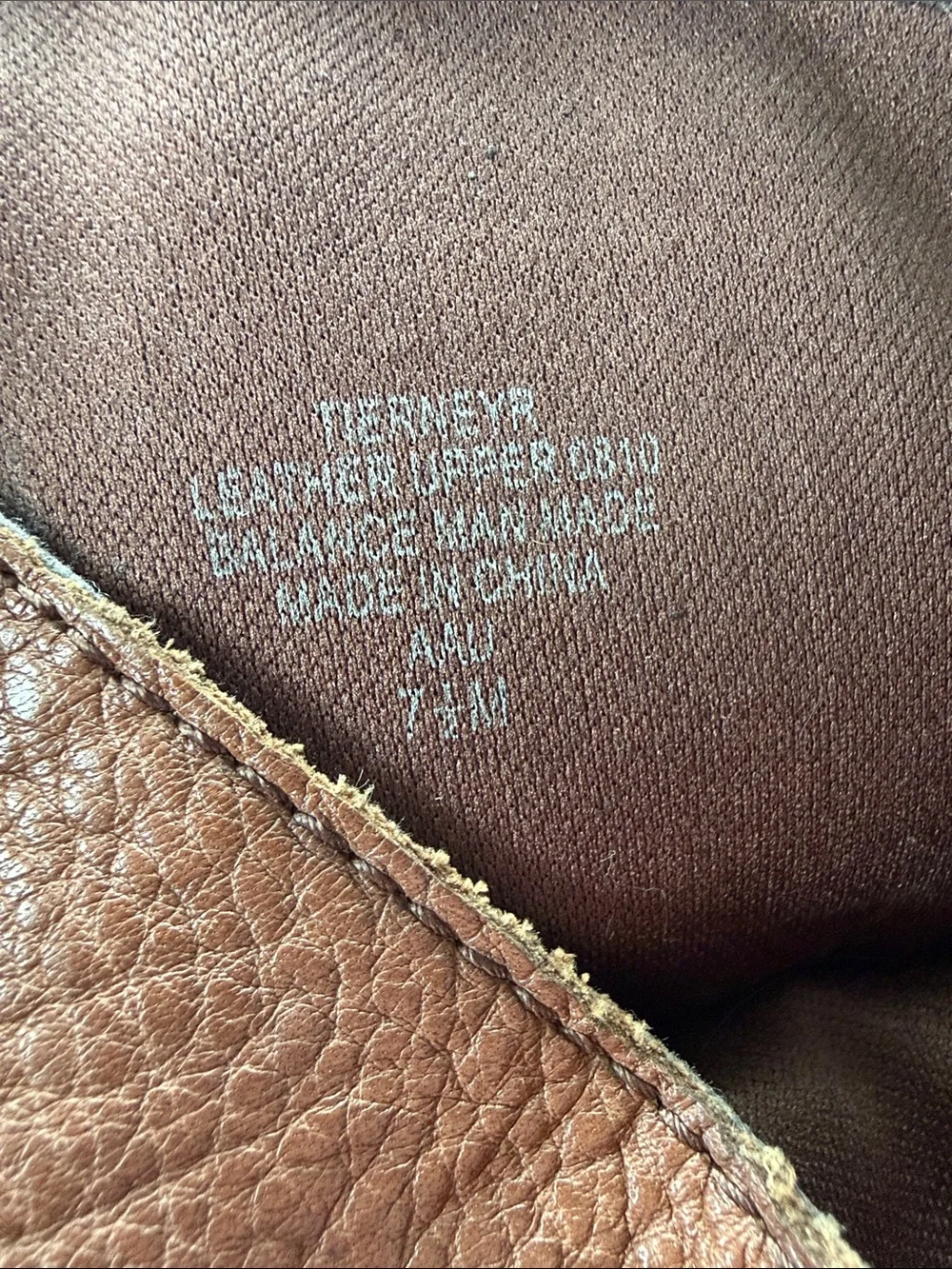 Nine West brown leather
