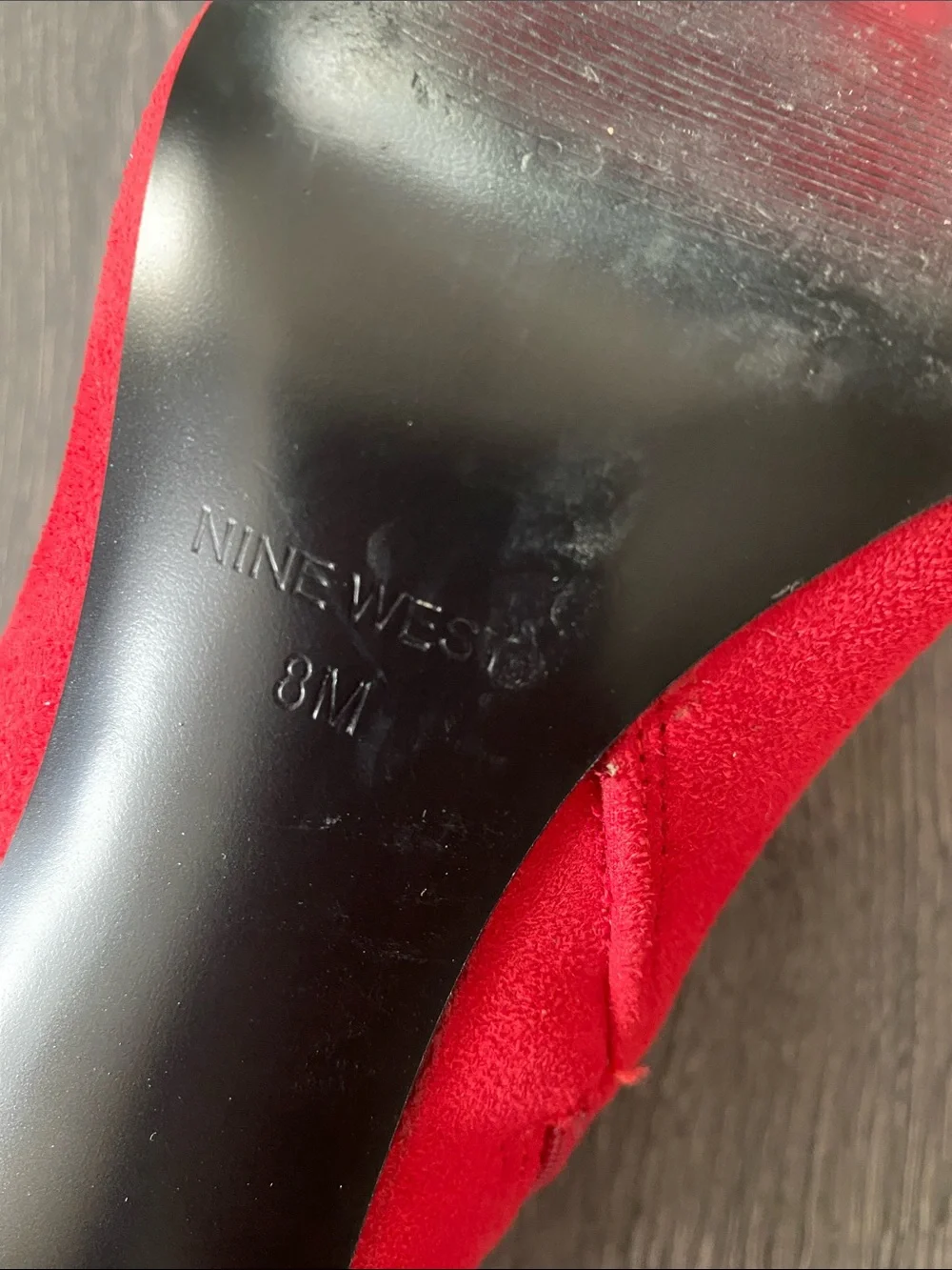 Nine West striking red