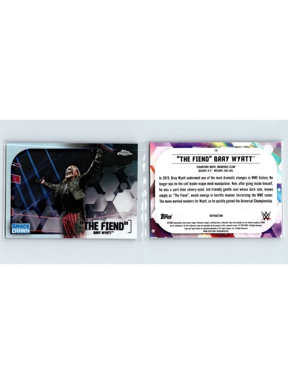 2020 Topps Chrome WWE 