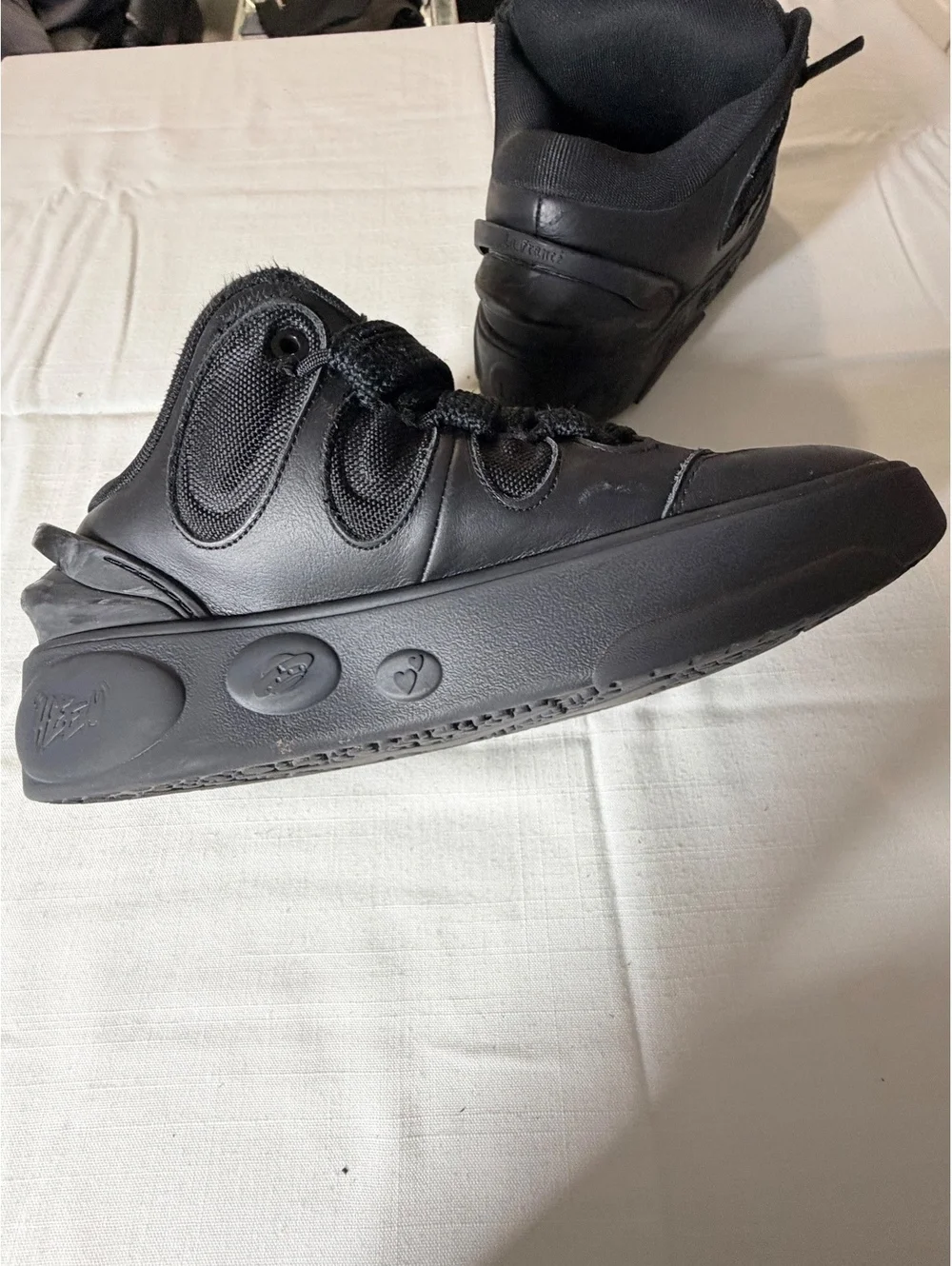 Men's Puma LF Legacy Black High-Top Sneakers Size 10 US