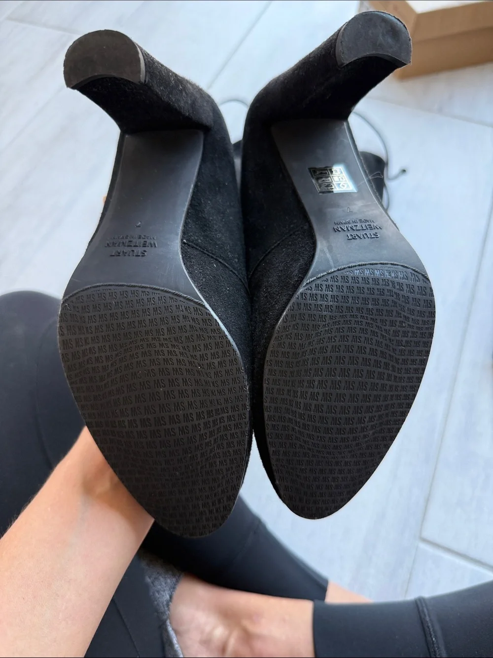 Stuart Weitzman sleek black