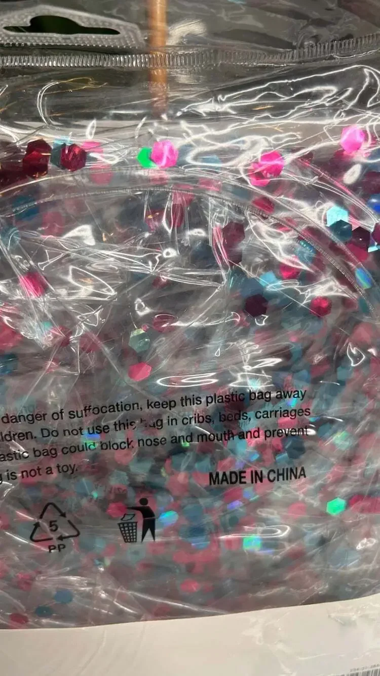 Unbranded inflatable glitter
