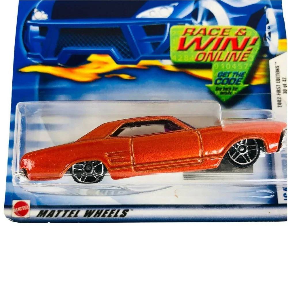 New Hot Wheels 1964 Riviera 2002 First Edition Die Cast Collectible 5 Spoke #042
