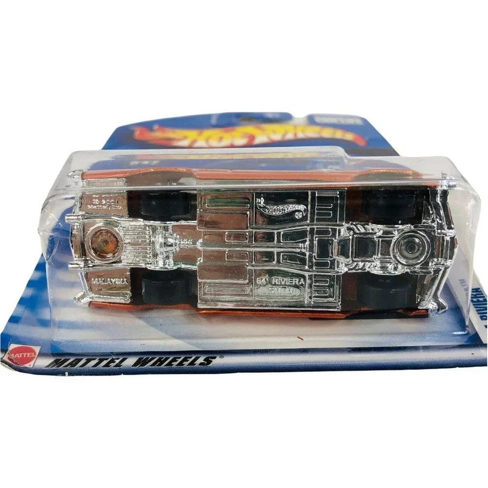 New Hot Wheels 1964 Riviera 2002 First Edition Die Cast Collectible 5 Spoke #042