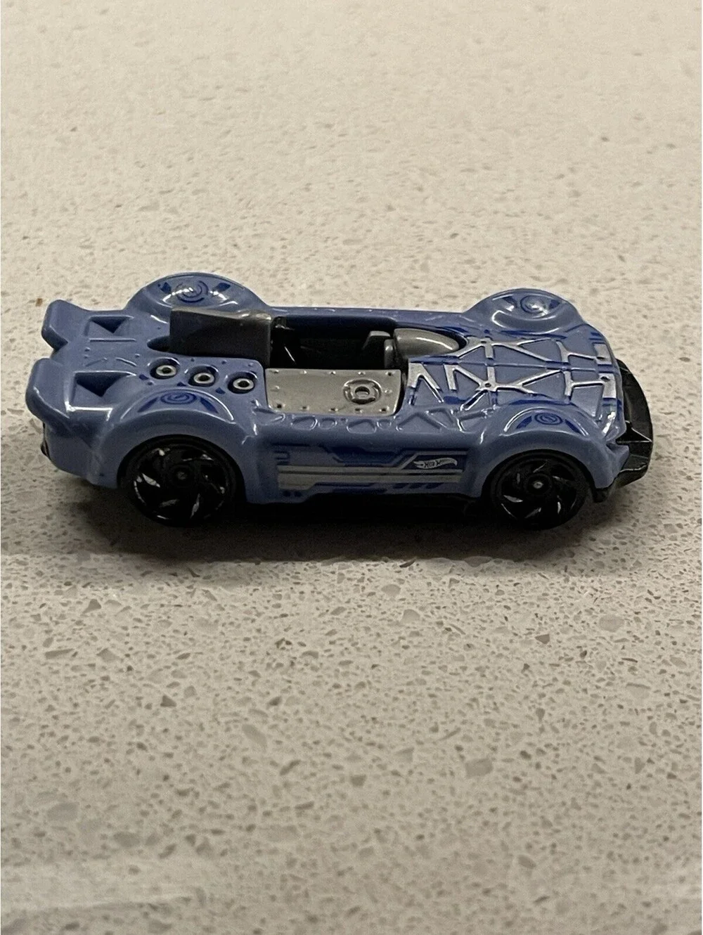 Hot Wheels 2015 Light Blue Monteracer Car