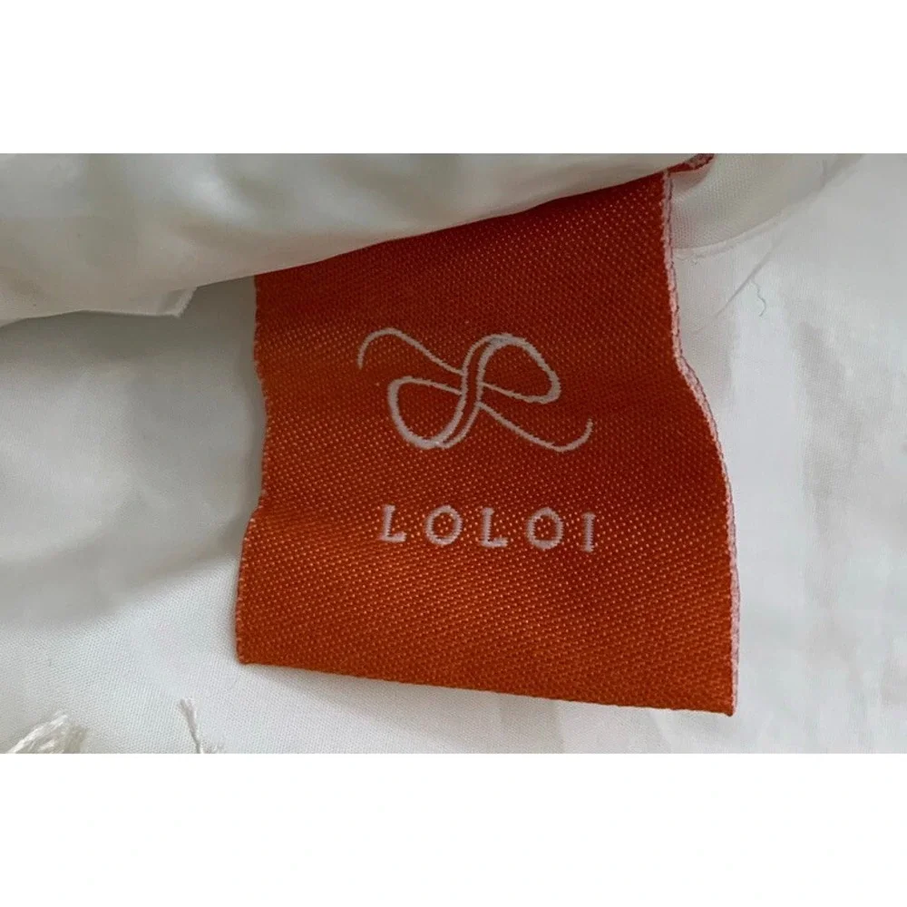 Loloi beige throw