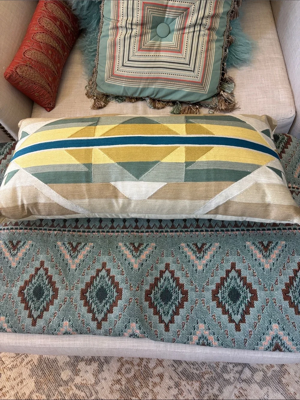 Pendleton geometric lumbar
