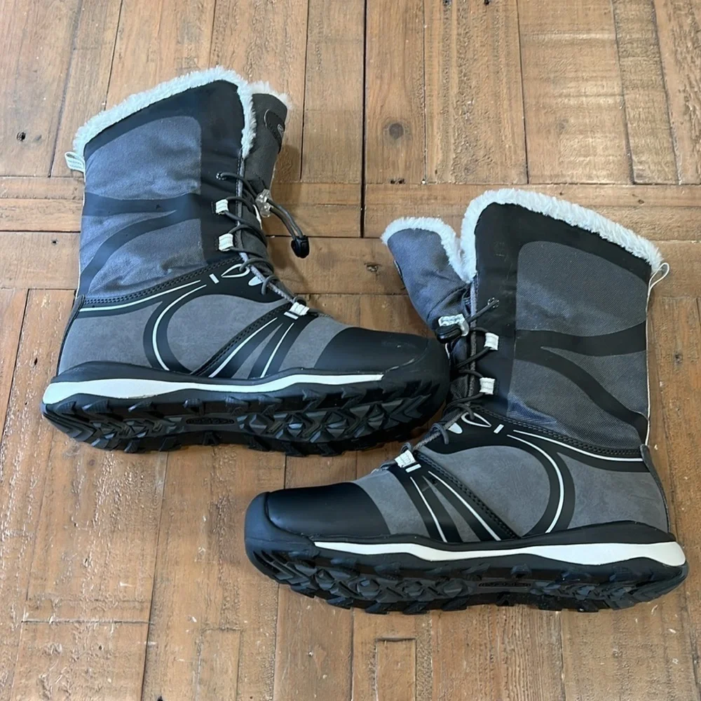 Keen charcoal gray