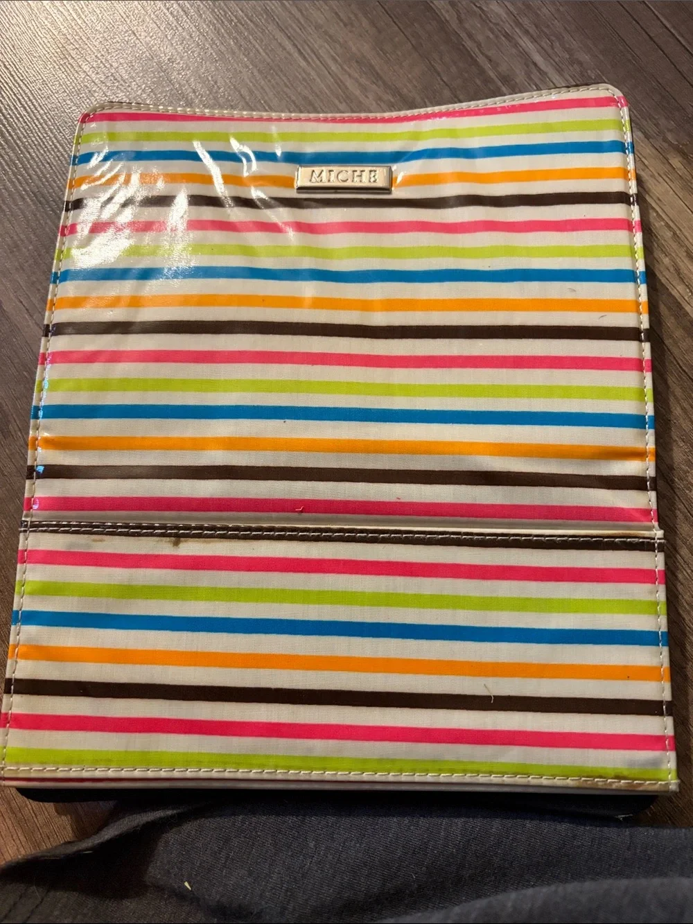 MICHE Kids Striped Multi-Color Mini Shell