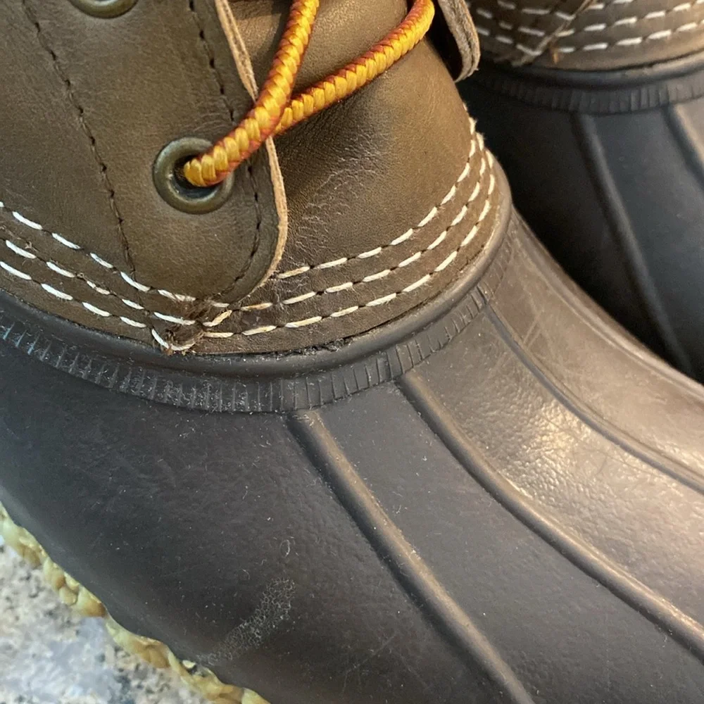 L.L. Bean Boots Men’s 8M 503049 Waterproof Lower FM Duck Boots