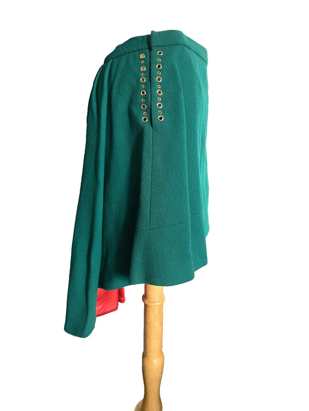 Vintage Louis Vuitton 2006 FR-36/38 Marc Jacobs Green Tray Asymmetrical Skirt