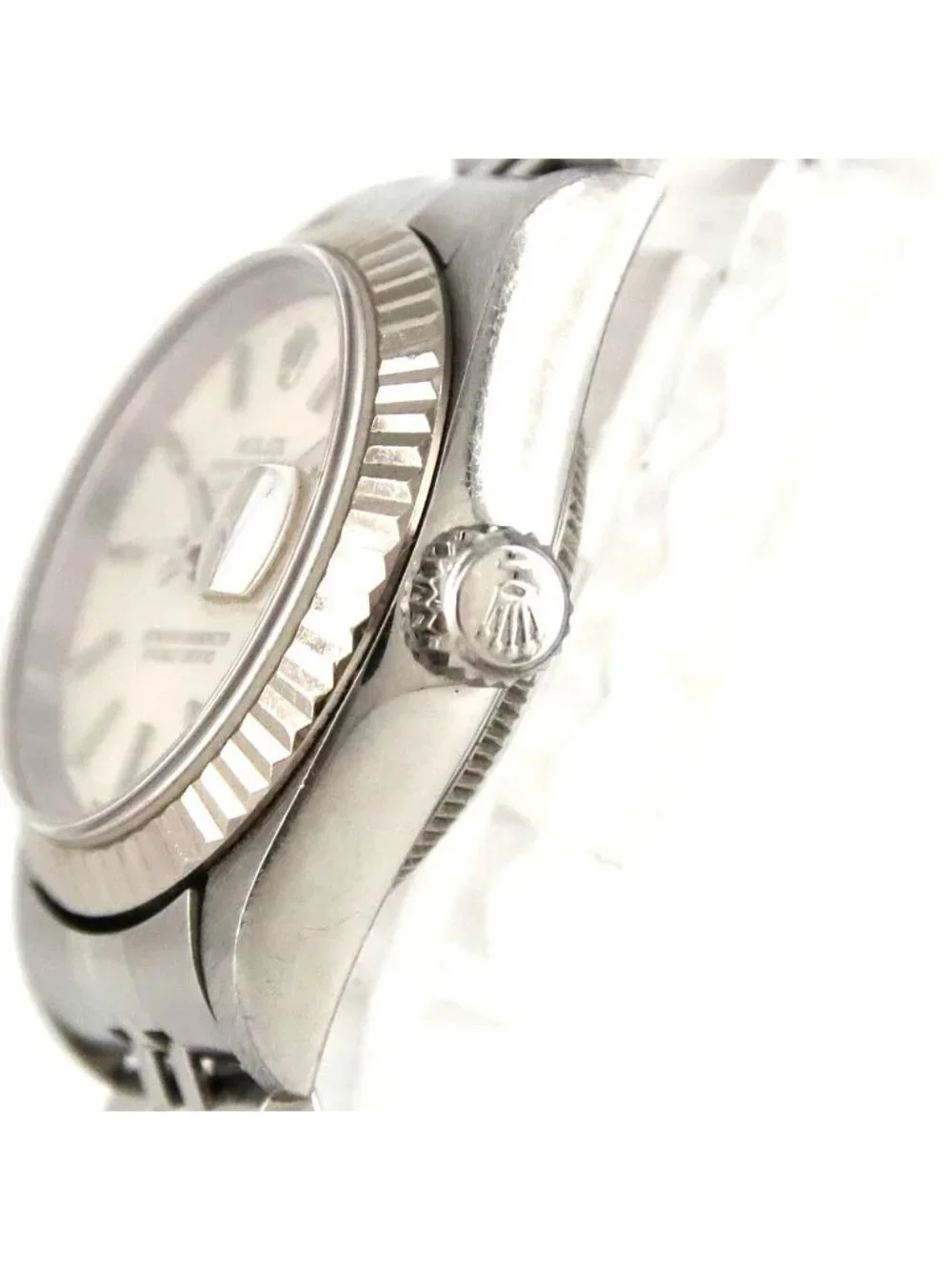 Rolex Datejust Stainless Steel White Gold Automatic