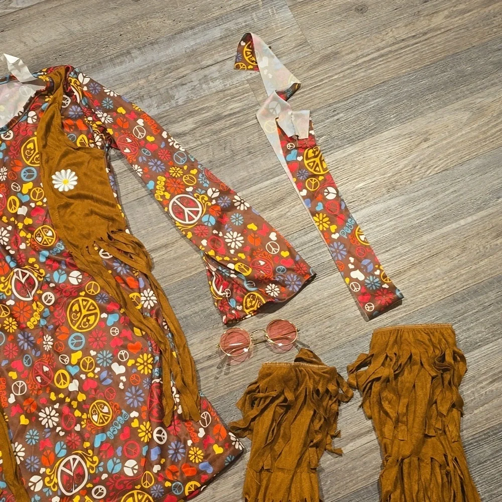 Halloween hippie costume