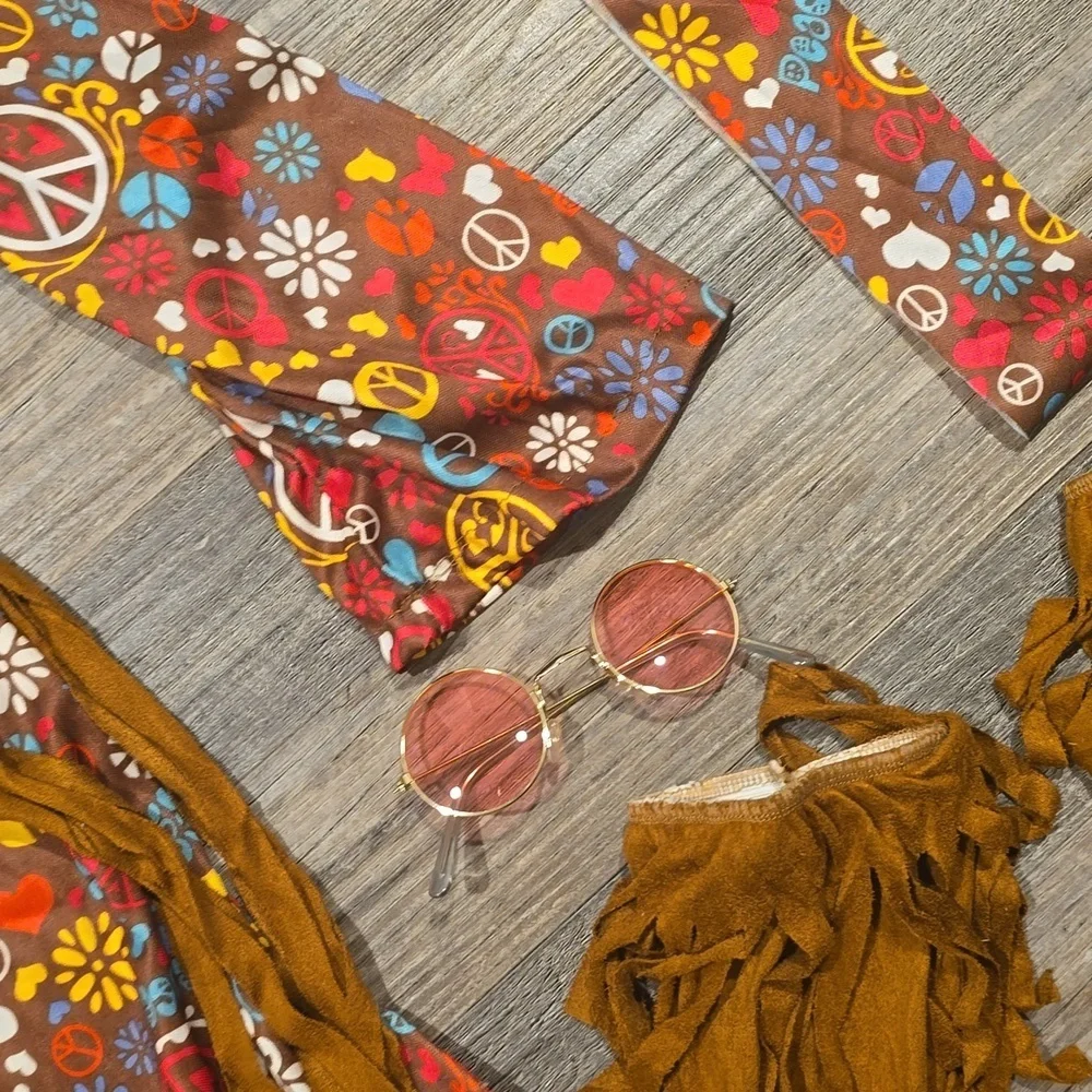 Halloween hippie costume