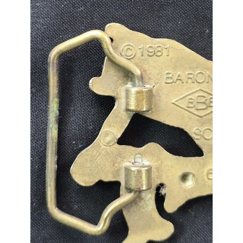 Baron Buckles vintage 1981