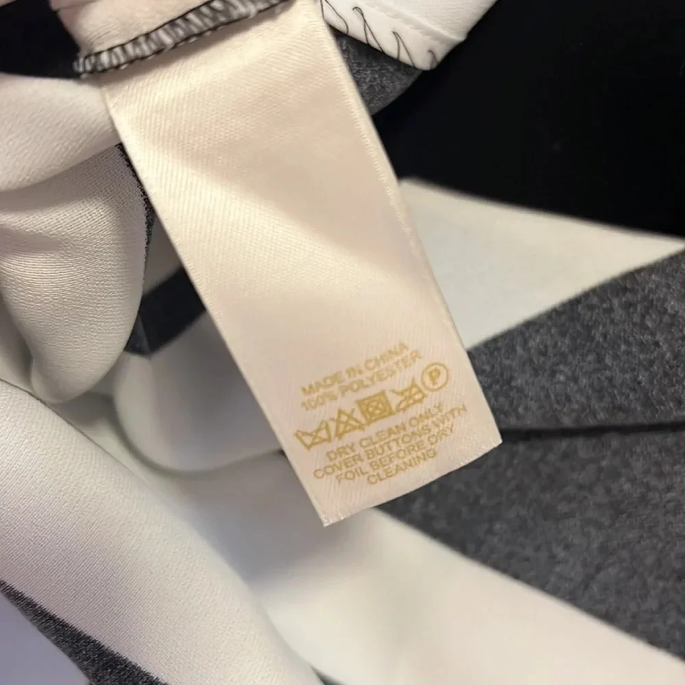 Kate Spade // 3/4 Sleeve Striped Dress