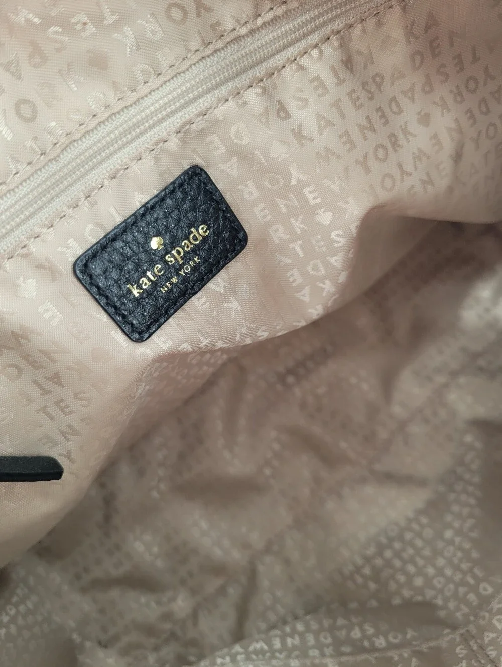 Kate Spade Aurelia Whitaker Place Quilted Black Leather Hobo Bag