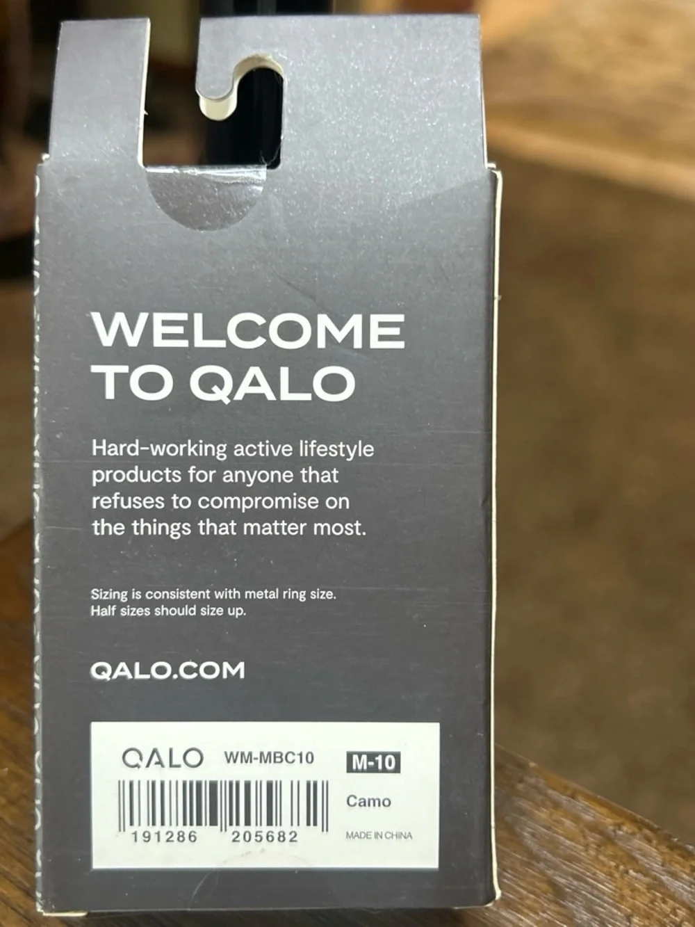 Qalo men’s silicone
