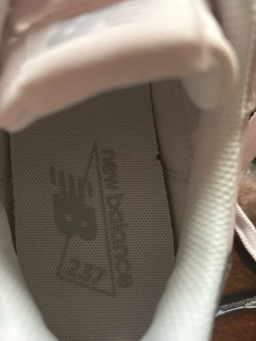 New Balance soft pink