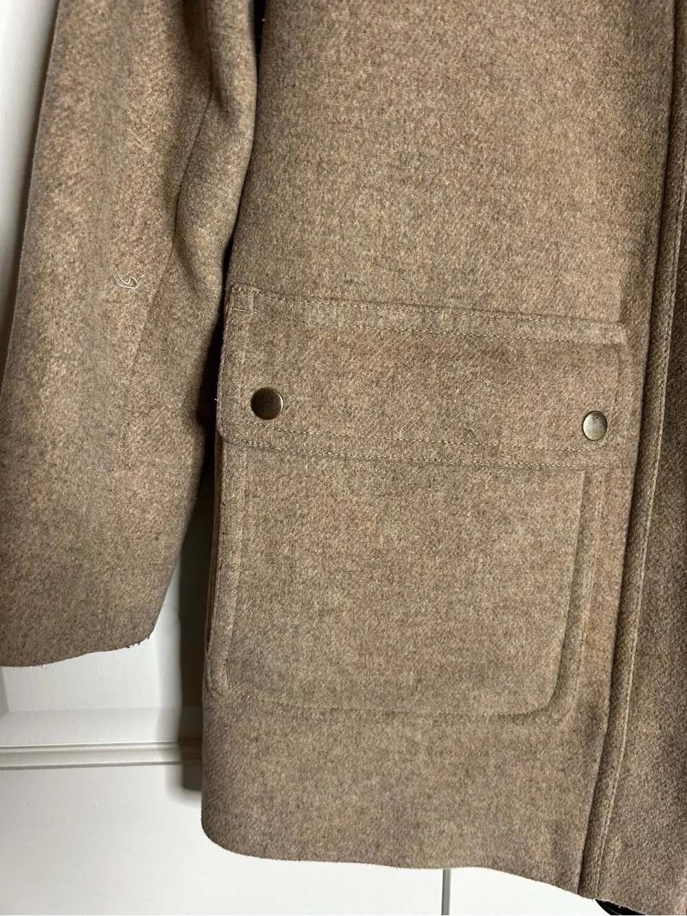 J. Crew taupe crew