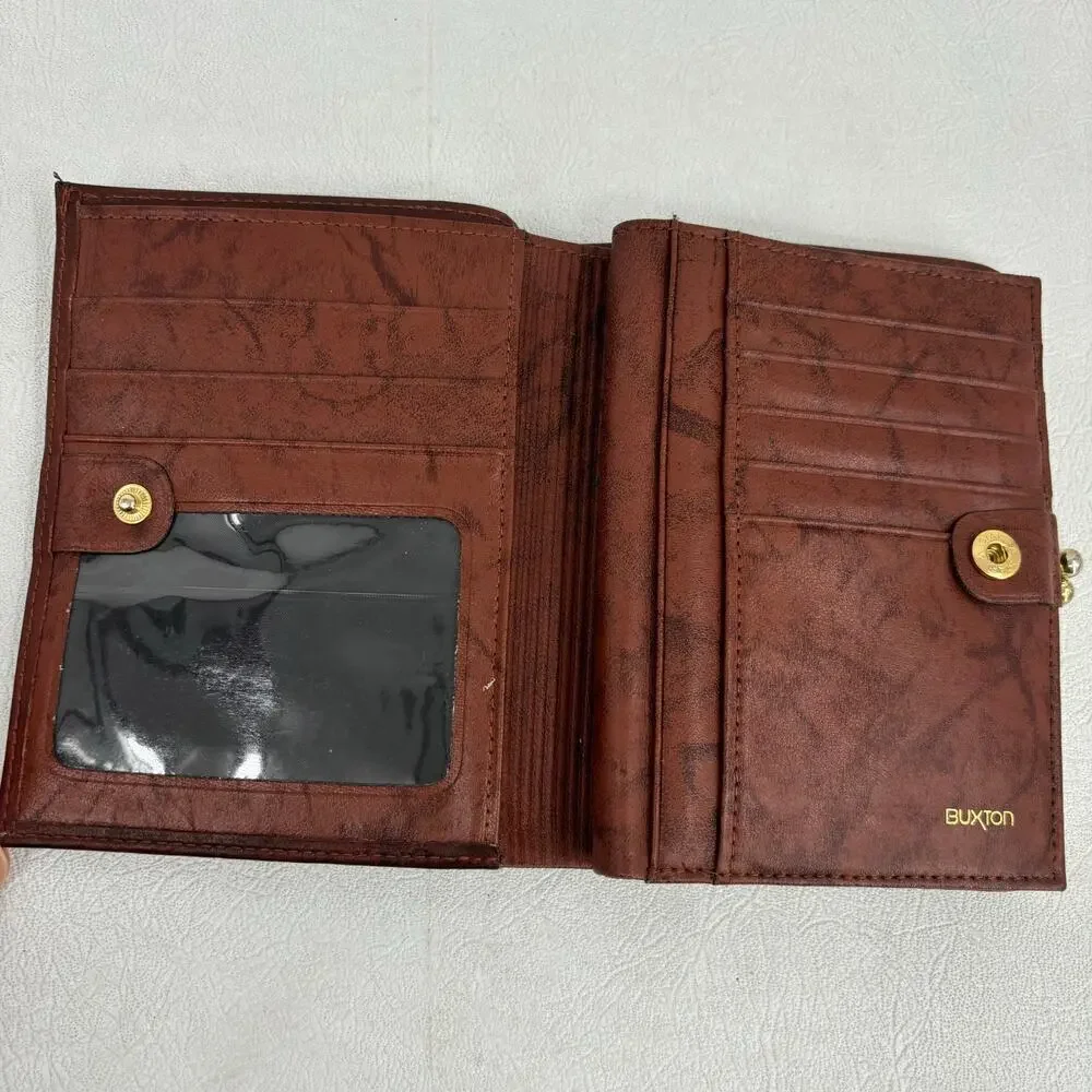 Buxton leather wallet