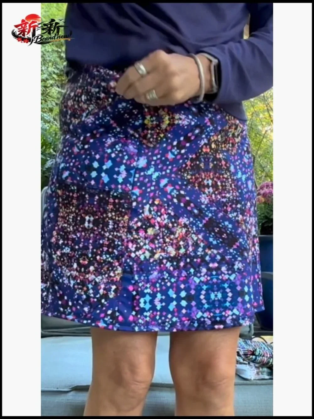N/A pocketed skirt
