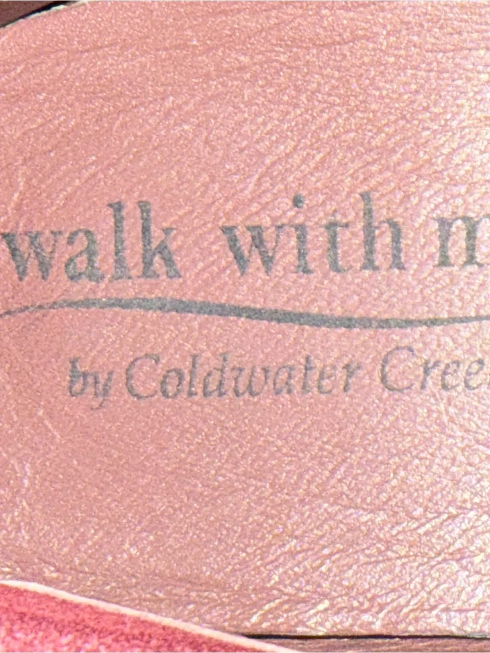 Coldwater Creek soft suede